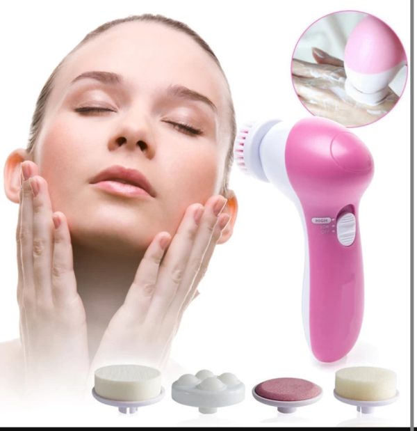 5 In 1 Facial Electric Cleanser And Massager