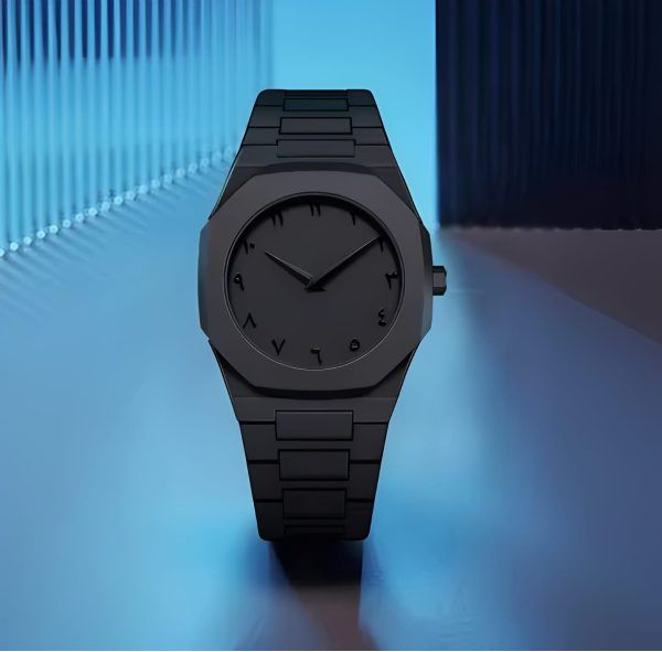 Black Arabic Aura Watch Gadget spark