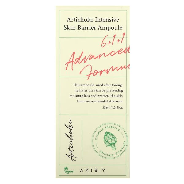 Axis-y Artichoke Intensive Skin Barrier Ampoule