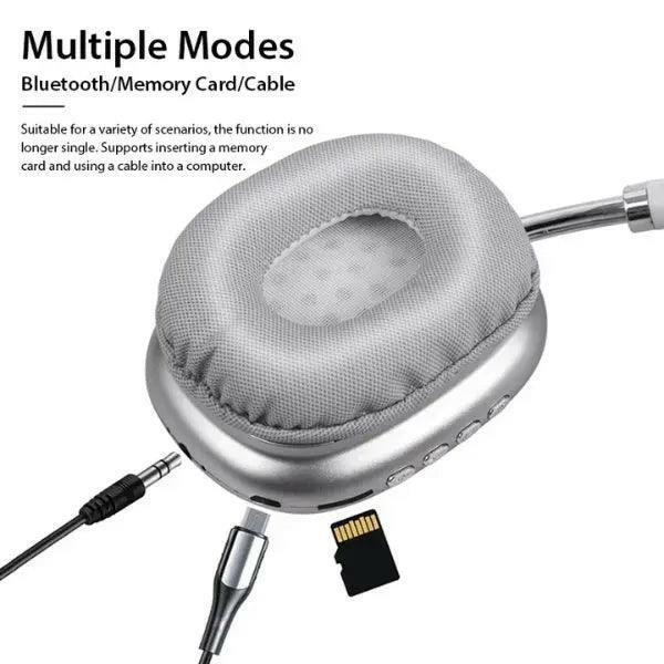 Gadget Spark wireless Bluetooth headphones with soft ear cushions and multiple connection modes